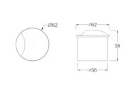 ������������ ���������� Maytoni Biscotti (�������) O035-L3W3K, 3000� 3�� IP 65, �����