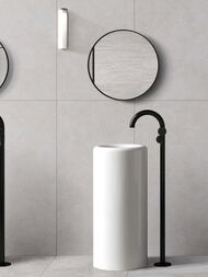 Керамогранитная плитка VITRA MicroCement Серый Матовый (600х600) серая K947812R0001VTE0 (кв.м.) — изображение 2