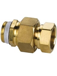 Вентиль отсечной Flamco НР 3/4" с уплотнением для подключения расшир. баков  F10385 — миниатюра 1