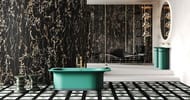 Ванна отдельностоящая Salini Ninfea 102721MF  1800х820х575мм, S-Stone, цвет: RAL полностью