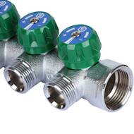 Коллектор регулирующий STOUT 1", 4 отвода 3/4"ЕК SMB-6850-013404