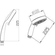 ������ ��� BelBagno Nova BB-D1C1 ABS-�������, ����