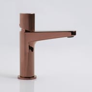 Смеситель для раковины WasserKRAFT Paar 8803 однозахватный, низкий излив, цвет: розовое золото