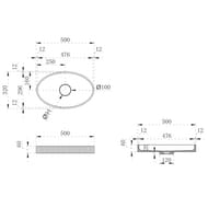  ABBER Stein 500x320x60 , ..,  AS2603