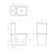 ���� ��������� BelBagno Ardente-R (345�485�330) � ���������� ��� ���������, ����� BB0520BH