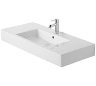 Умывальник DURAVIT VERO 1050х490х170 1 отверстие под смеситель, перелив, белый 0329100000