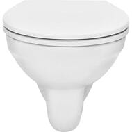 Унитаз подвесной TECE Basic 360х515х350 безободковый, с сиденьем soft-close и крышкой, белый 9700018