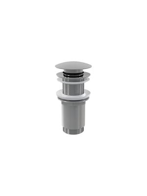 Выпуск для умывальника Alcaplast A395 CLICK-CLACK 1 1/4  цельнометаллич., с большой хром. заглушкой