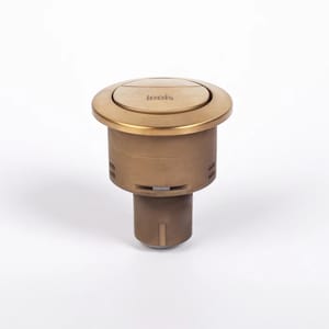Кнопка слива для арматуры IDDIS 2-ур, 38 мм, бронза 92038BR2AR