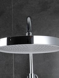 Лейка верхнего душа  D250 мм , FRAP хром, F015-25 — изображение 8