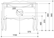    Caprigo  120 nero lucido 1150945463 11016-020
