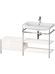 ������� � ��������� Duravit Happy D.2 Plus 1400�850�490 2�����, ���� �����, ����� ������ HP4847O2222