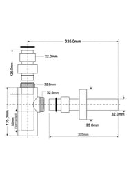 !   McAlpine "MINI" (1 1/4"32)  D32, ,   CA32MINI-SC