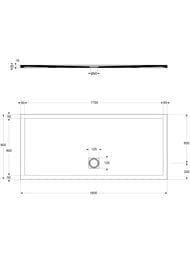 ������� ������ Alice KATAI 1800�800�30 �������������, �������� ������, ����� ���. MPDKA18080