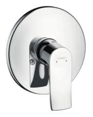 Смеситель Hansgrohe Metris 31686000 для душа, скрытый монтаж, однозахватный, хром