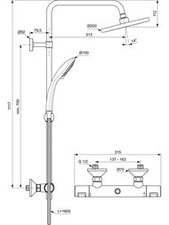   Ideal Standard CERATHERM T25 A7208AA     