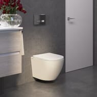 Унитаз подвесной Berges OKUS 490х360х360 безободковый, сиденье быстросъемное микролифт, белый 081127