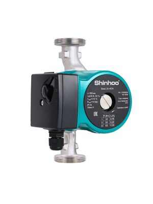 Насос циркуляционный SHINHOO BASIC 25-8S N 180 1x230V, 1.1/2