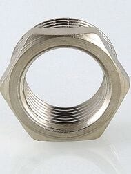 Футорка VALTEC  3/4"Н х 1/2"В латунь никелированная, VTr.581.N.0504