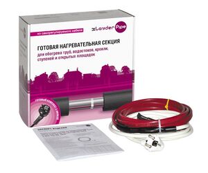 Нагревательная секция для труб xLayder Pipe EHL-30CR-2 (комплект) 30 Вт/м, 2м , 60Вт, наружный
