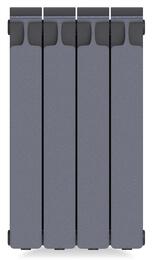 Радиатор биметаллический RIFAR Monolit 500 (577х320х100) 4 секций, 764Вт, титан