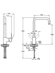    Vitra Flo S ,  A42103EXP