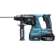 Перфоратор MAKITA DHR242RT аккумуляторный LXT BL, 18В, SDS-plus, 3 режима, 24мм, 1x5.0Ач, з/у