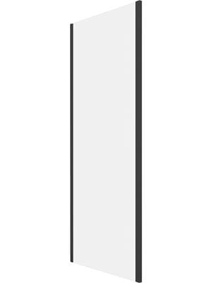 Боковая стенка уголка RGW Z-050-1B (800х1850) стекло 6мм прозрачное/черный 352205108-14