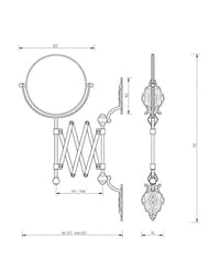 Migliore Elisabetta    d18xh40x60  (3X),  ML.ELB-60.119.DO