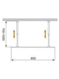 ������� ����������� CEZARES LIBERTA (800�1950) L-2-80-C-Cr ������ ����������, ������� ����, 2 �����