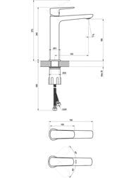��������� ��� ����������� RAVAK Life LF 014.00CR �������������, ����� 240��, �/���. �������, ����