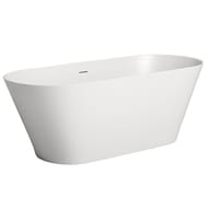 Ванна отдельностоящая Salini Mona 102921M 1800х800х595мм, S-Stone, белый матовый