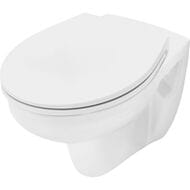 Унитаз подвесной TECE Basic 360х515х350 безободковый, с сиденьем soft-close и крышкой, белый 9700018