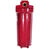 Корпус ITA FILTER для горячей воды ITA-09-1/2, 10", колба красная, ключ, крепеж F20109-1/2