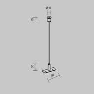 ������ ������ ��� ������� �������� ������� Maytoni Outdoor Elasity IP (������ ������� ����), �����