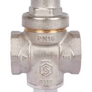 Редуктор давления STOUT PN16 вн/вн 3/4" с выходом под манометр SVS-1010-000020