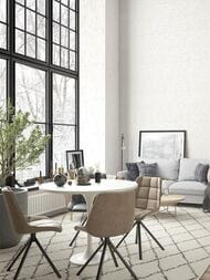 Обои виниловые на флизелине Marburg City Glam 32306 (1,06х10,05) геометрия, белые (рул.)