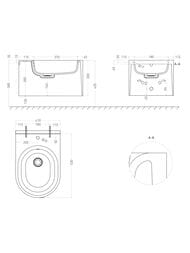 ���� ��������� Salini Gemelli (530�410�300) �������,��������� ��� ���������,S-Stone,������� 250121MF
