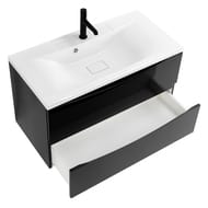 ����� ��� �������� BelBagno MARINO (800�450�500) ���������, Nero Lucido MARINO-800-2C-SO-NL-P