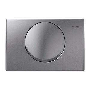GEBERIT Delta 15 Клавиша смыва, антивандальная, нерж. сталь (для UP172, UP182) 115.101.00.1