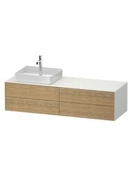 ����� ��� �������� Duravit White Tulip 1600�408�550��, 4 �����, ���� ������ ���� WT4867LH5360000