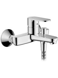 Смеситель для ванны/душа Hansgrohe Vernis Blend 71440000 настенный, однозахватный, кор. излив, хром — миниатюра 1