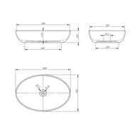 �������� ��������� ABBER Karbon 600�400�130 ��� ���. ��� ��������� � ����, ������ AK2041