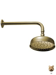 Верхний душ Nicolazzi 5702BZ20 диаметр 200 мм, бронза — миниатюра 1