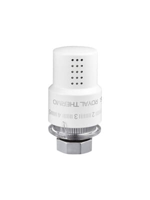 Термоголовка жидкостная ROYAL THERMO Design М30х1,5  белый RTO 07.0009