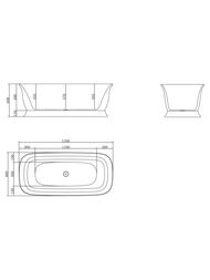 ����� ��������� BelBagno BB400-1700-800 1700�800�600 ��������, ���������������, ���������, �����