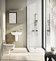 Полупьедестал для раковины Vitra S20 антибактериальное покрытие, белый 5281B003-7201