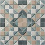 Керамогранитная плитка Wow Tesserae Like Marino Plus (280х280) геометрия,многоцветная 127405 (кв.м