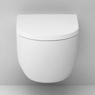 Унитаз подвесной AM.PM Like FlashClean (355х530х400) безободковый, сиденье с микролифтом C801701SC