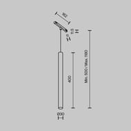 �������� ���������� Maytoni Focus LED (����� ���) TR245-4-7WTW-DD2-B Exility X 2700-6000K 7�� 36� Dim Dali2, IP20, ������